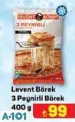 LEVENT BÖREK 3 PEYNİRLİ BÖREK 400 G LEVENT BÖREK 3 PEYNİRLİ BÖREK 400 G